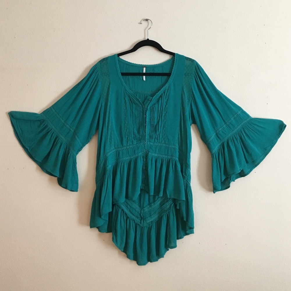 Free People peasant blouse XS (and S, M)